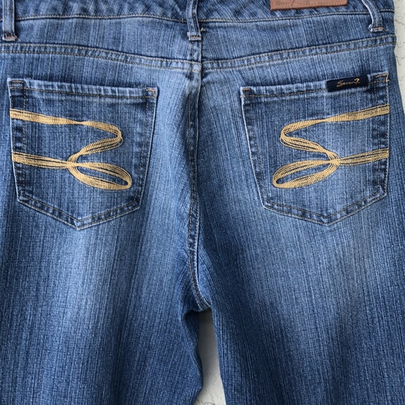 Seven7 Women's  Flare Jeans size 12 - Picture 12 of 12